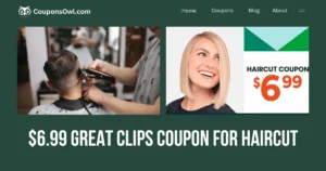6.99 Great Clips Coupon For haircut