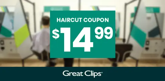 $14.99 Great Clips Coupon