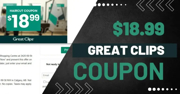 $18.99 Great Clips Coupon Printable