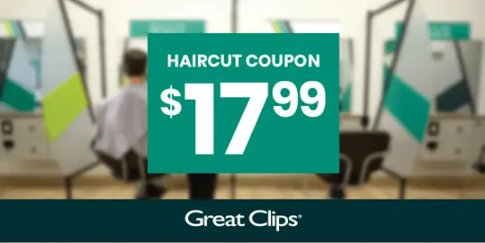 $17.99 Great Clips Coupon